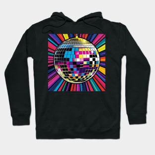 New Year Disco Ball Hoodie